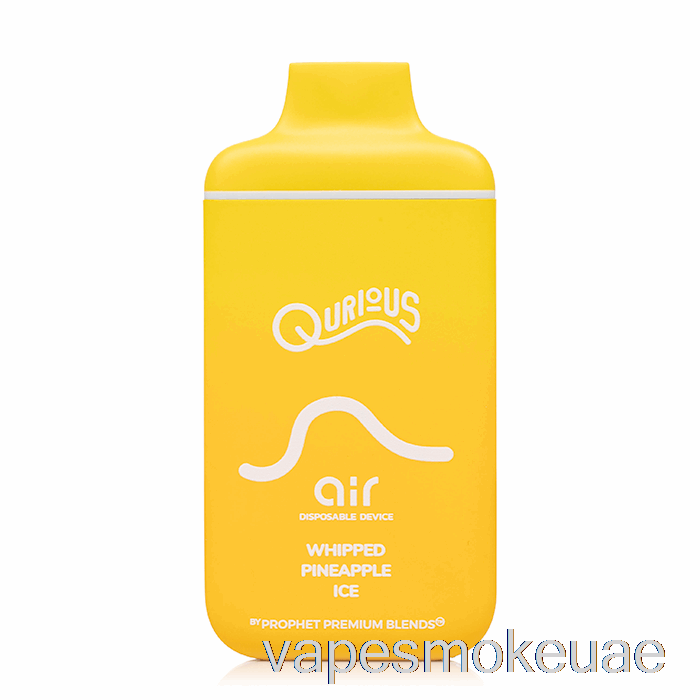 Vape Uae Quious Air 6000 ثلج الأناناس المخفوق القابل للتصرف
